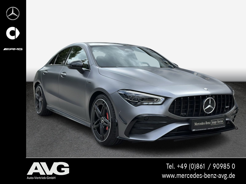 Mercedes-Benz CLA 35 AMG AMG CLA 35 4M Coupé Aero-DynP Pano Burm Mattgrau — photo 2