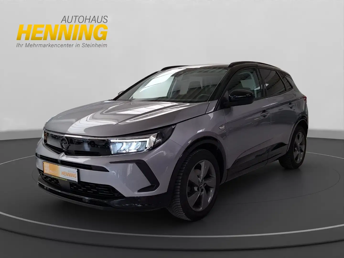 Opel Grandland GS Line (130 PS) + Navi + Techno-Paket + Kamera + Сірий - 1