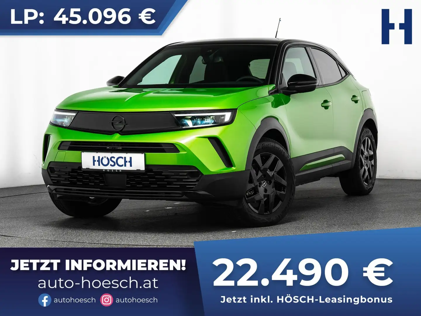 Opel Mokka-E GS Line EXTRAS NEUZUSTAND -50% Verde - 1