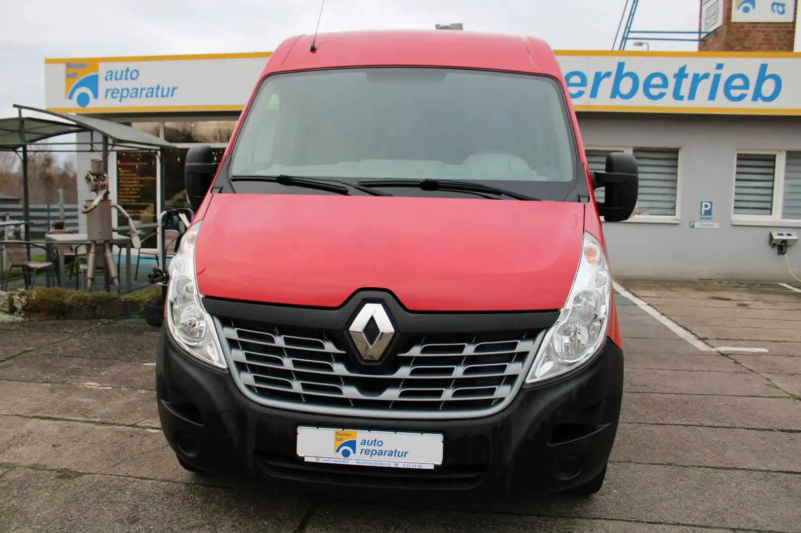 Renault Master III Kasten L2H2 HKa 3,5t 1. Hand, TOP! Rojo - 2