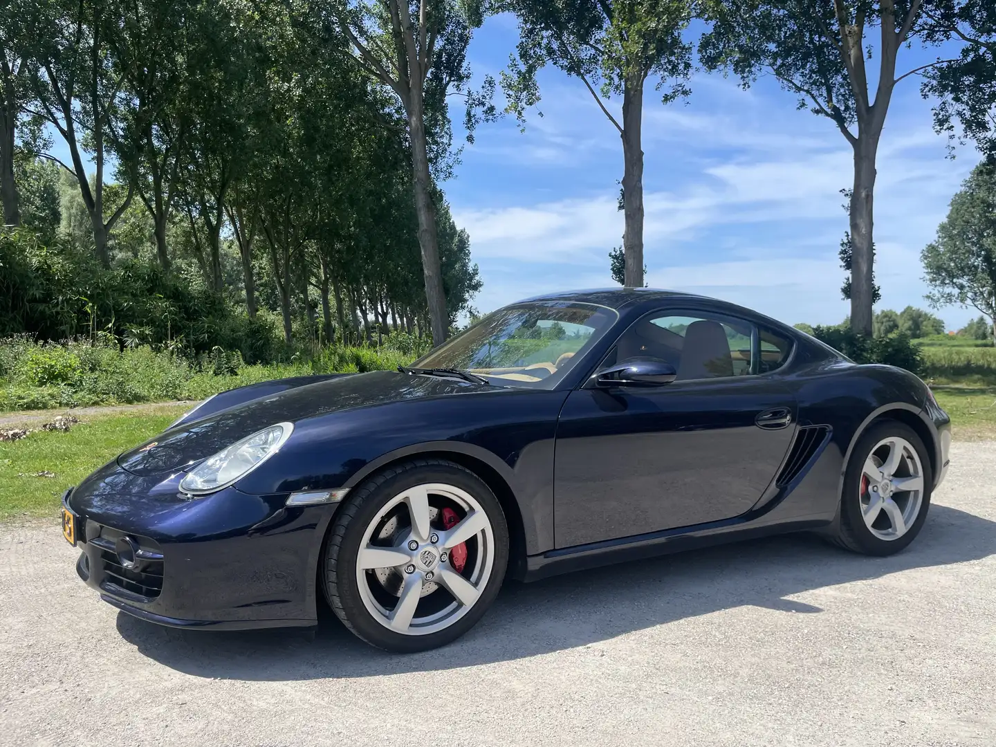 Porsche Cayman S Blauw - 1