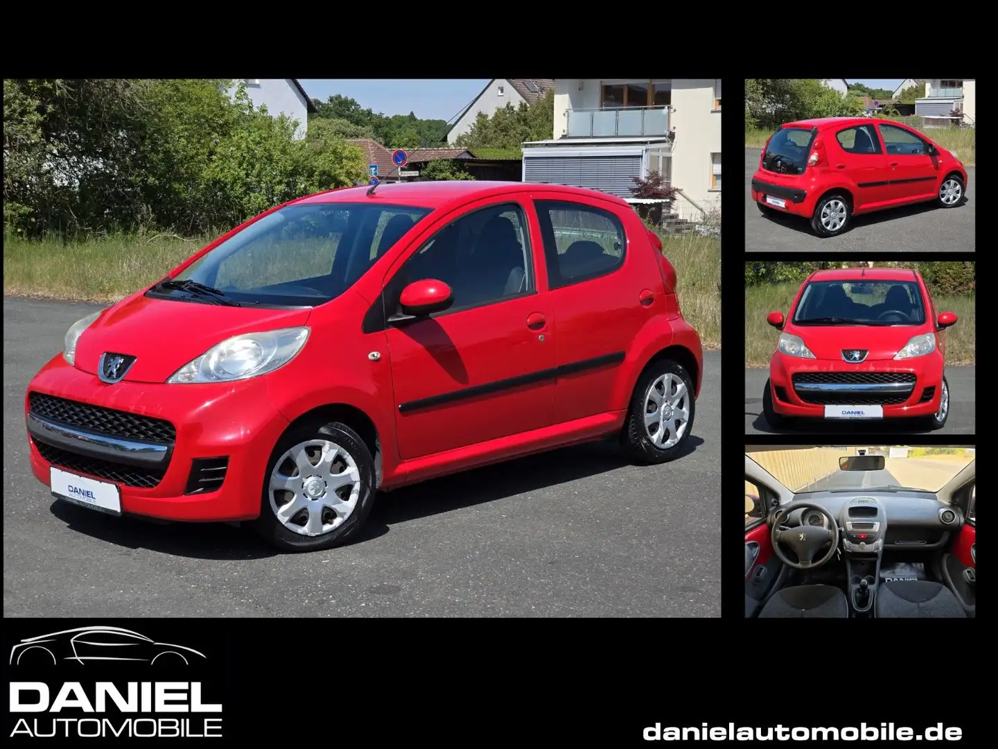 Peugeot 107 Filou 70 5 TÜRIG + TÜV 10/2026 Rojo - 1