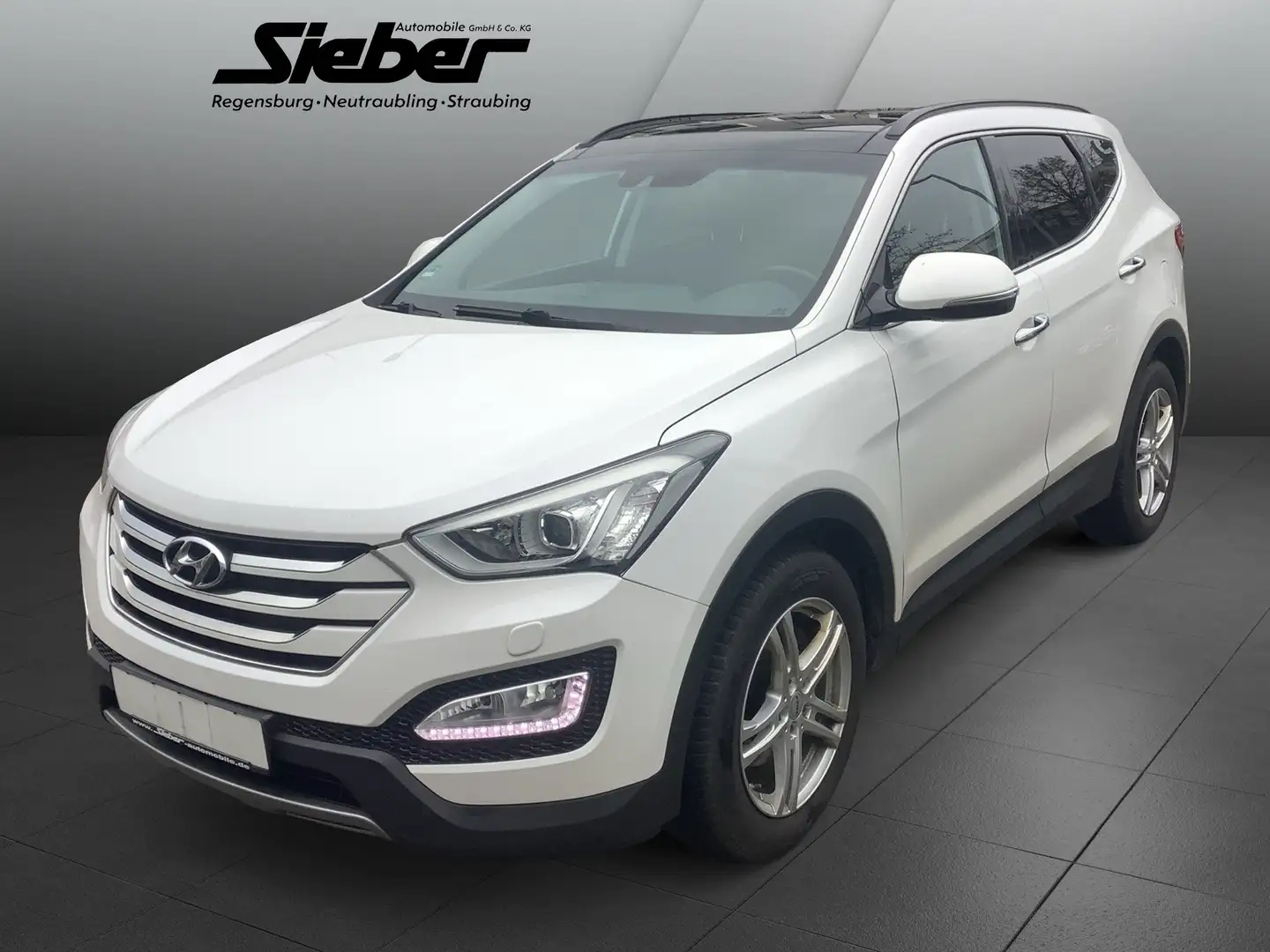 Hyundai SANTA FE 2.2 CRDi Premium *Panoramadach*Navi* Blanc - 2