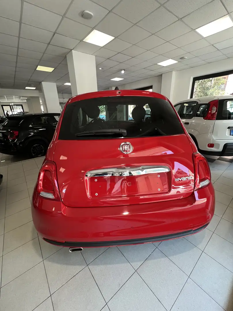 Fiat 500 500 1.0 hybrid Dolcevita 70cv Rosso - 2