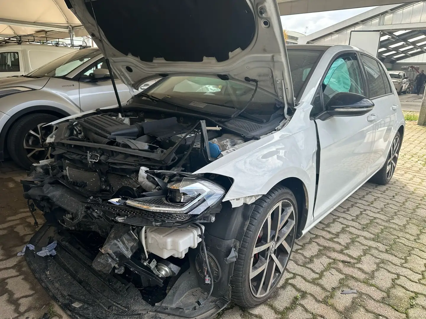 Volkswagen Golf Golf 5p 1.4 tsi Highline 125cv E6 Bianco - 1