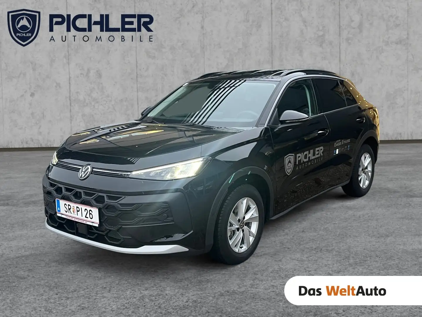 Volkswagen T-Roc Life eTSI DSG Schwarz - 1
