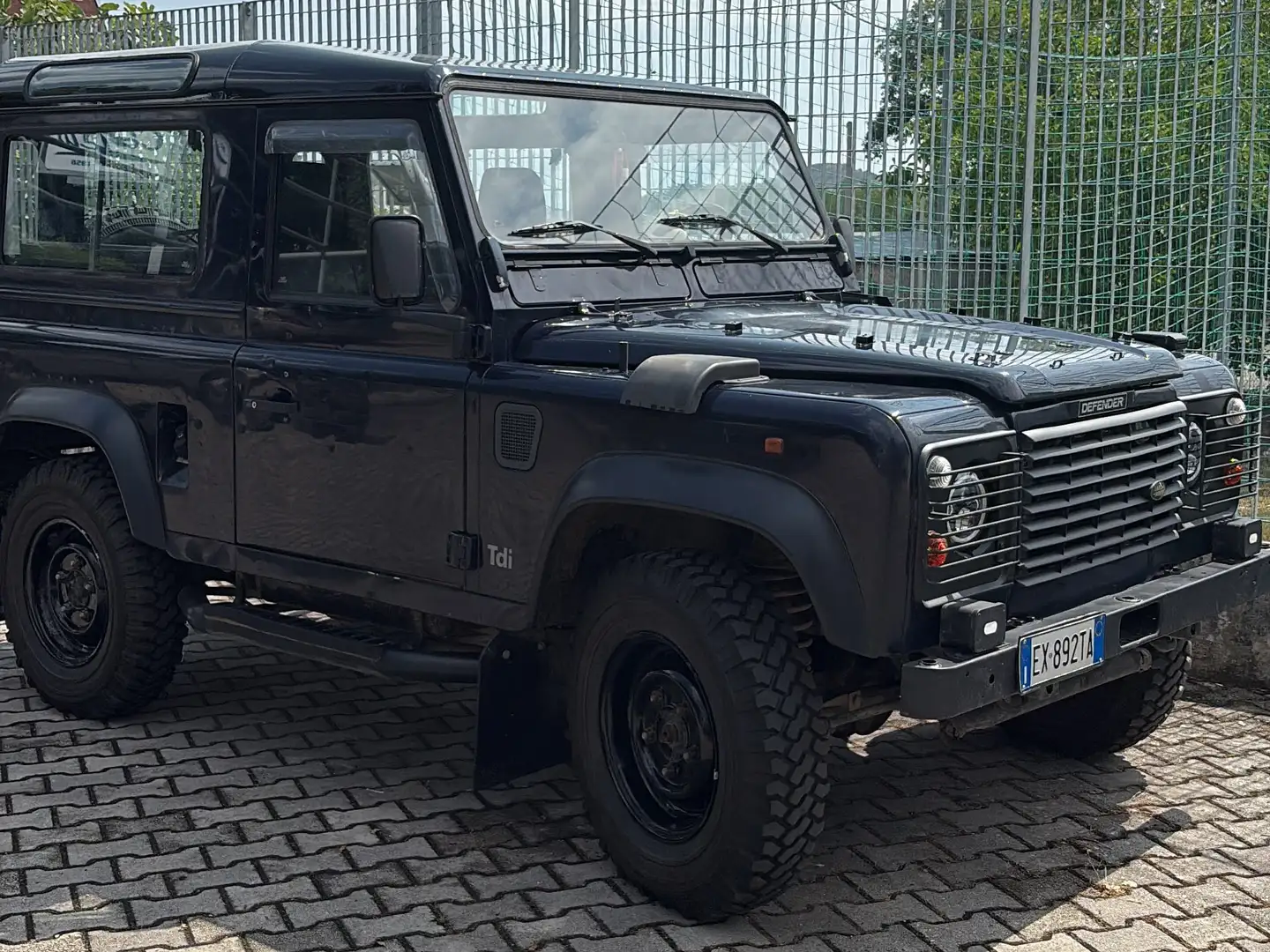 Land Rover Defender Defender 90 2.5 tdi N. Limited autocarro soft top Blu/Azzurro - 1
