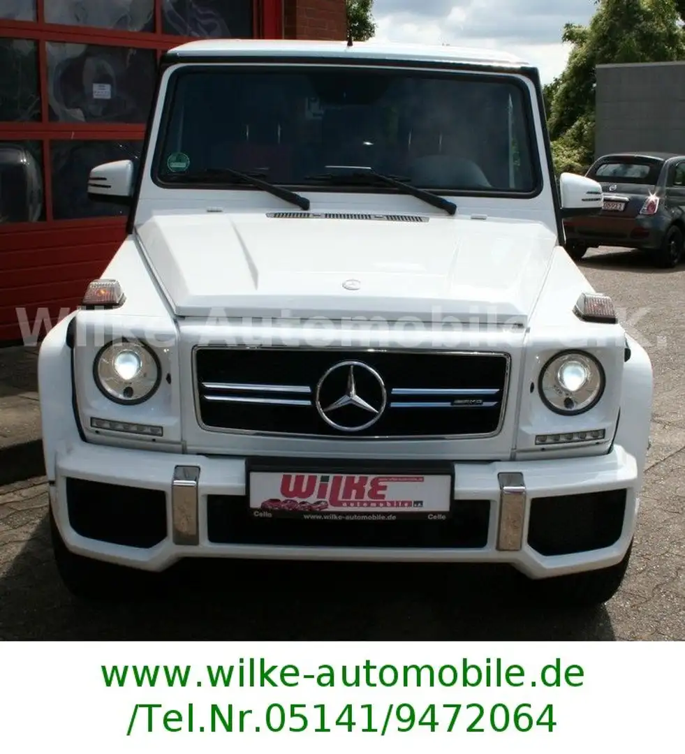 Mercedes-Benz G 63 AMG +91.000 KM+Kamera+Harman Kardon+TV+1.Hd. Bianco - 2