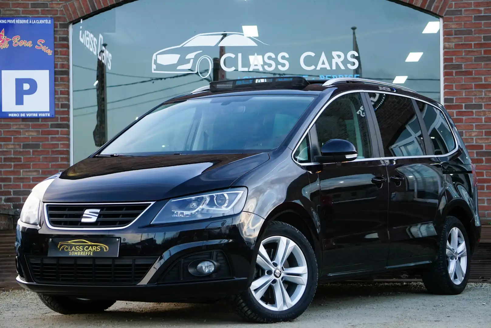 SEAT Alhambra 2.0 CR TDi 7 PLACES DSG PANO CAMERA ATT. REM EUR6 Noir - 1