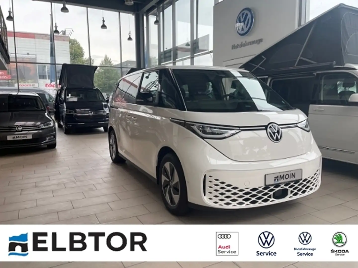 Volkswagen ID. Buzz 150 kW PRO NAVI ACC LED SHZ Weiß - 1