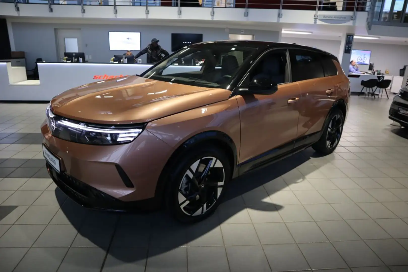 Opel Grandland Electric 73kWh GS+HUD+MatrixLED+SOFORT Orange - 2