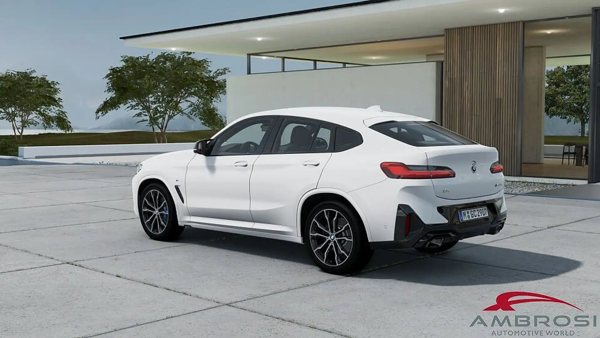 BMW X4 xDriveM40i 48V Bianco - 2