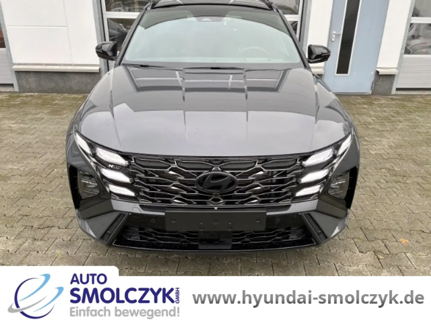 Hyundai TUCSON N Line X 1.6 T-GDI ASSISTENZPAKET+DACHLACKIERUNG Grau - 2
