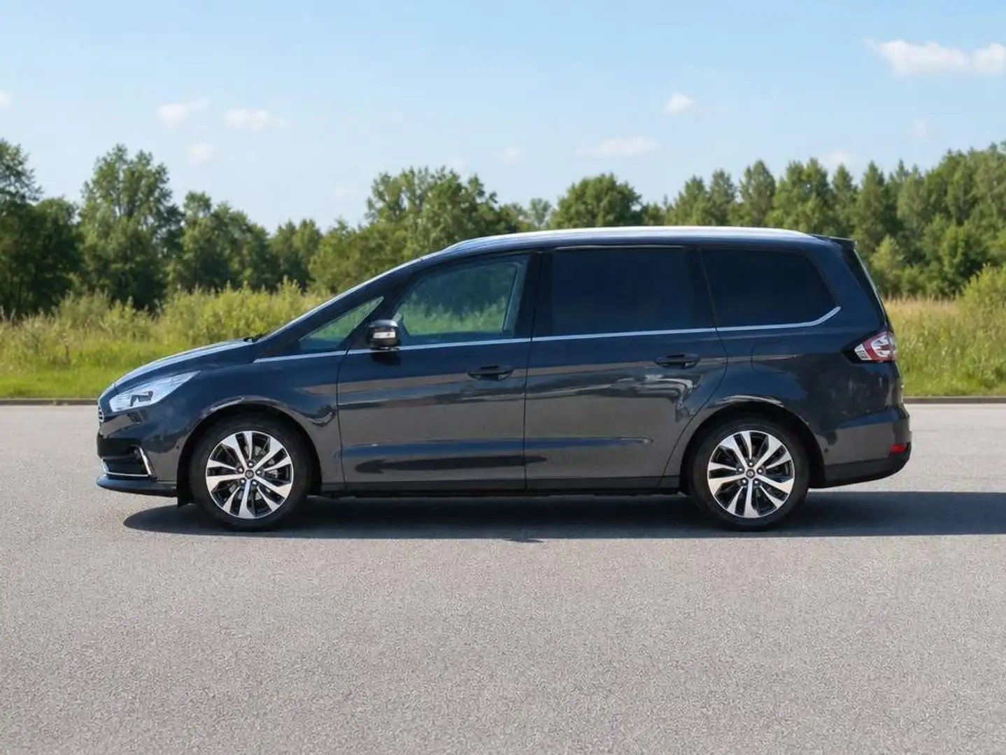 Ford Galaxy Galaxy 2,0 EcoBlue SCR Titanium Aut. Titanium Blau - 2