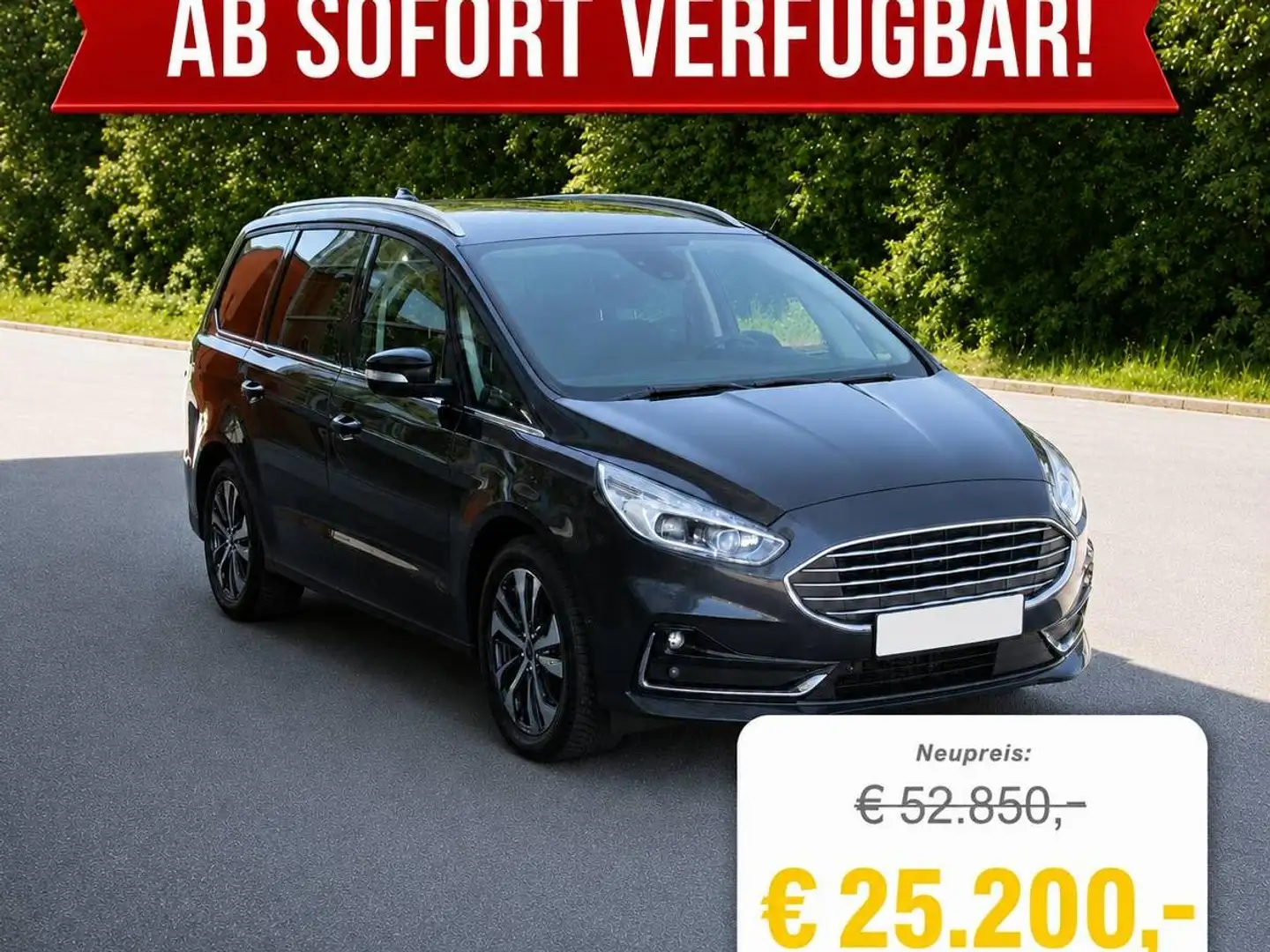 Ford Galaxy Galaxy 2,0 EcoBlue SCR Titanium Aut. Titanium Blau - 1