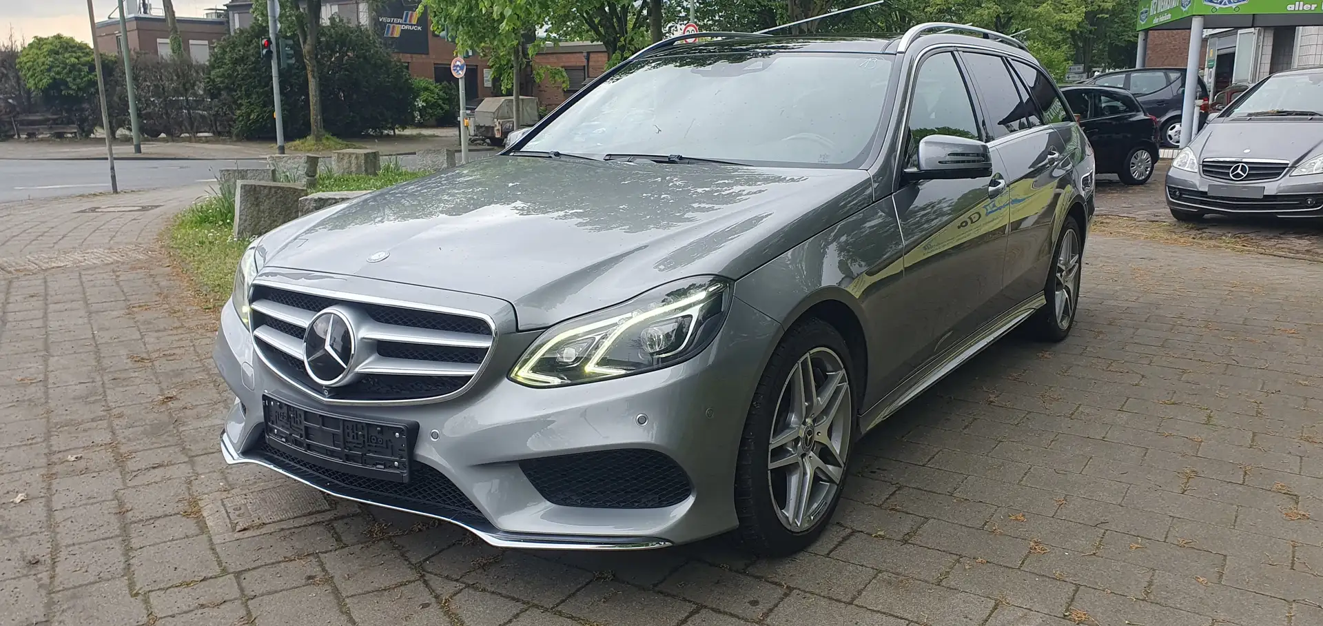 Mercedes-Benz E 350 E 350 CDI AMG Pack. Viele Extras Motor Neu Grau - 1