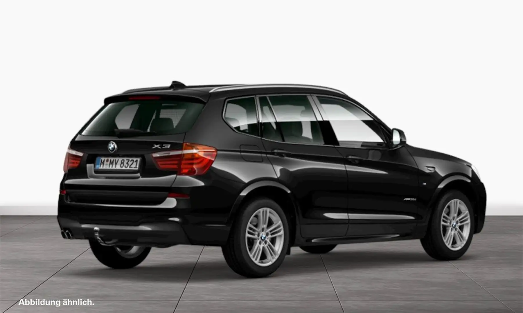 BMW X3 xDrive30d M Sportpaket Xenon RFK Navi Bus. Negro - 2