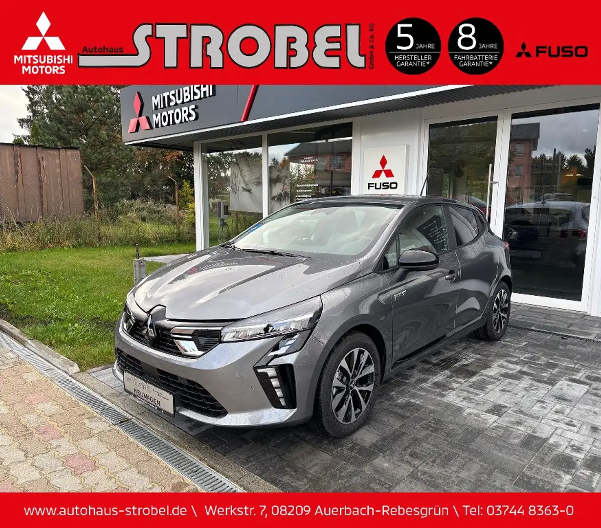 Mitsubishi Colt PLUS 1.6 Hybrid*BLUETOOTH*SITZHEIZUNG* Grau - 1