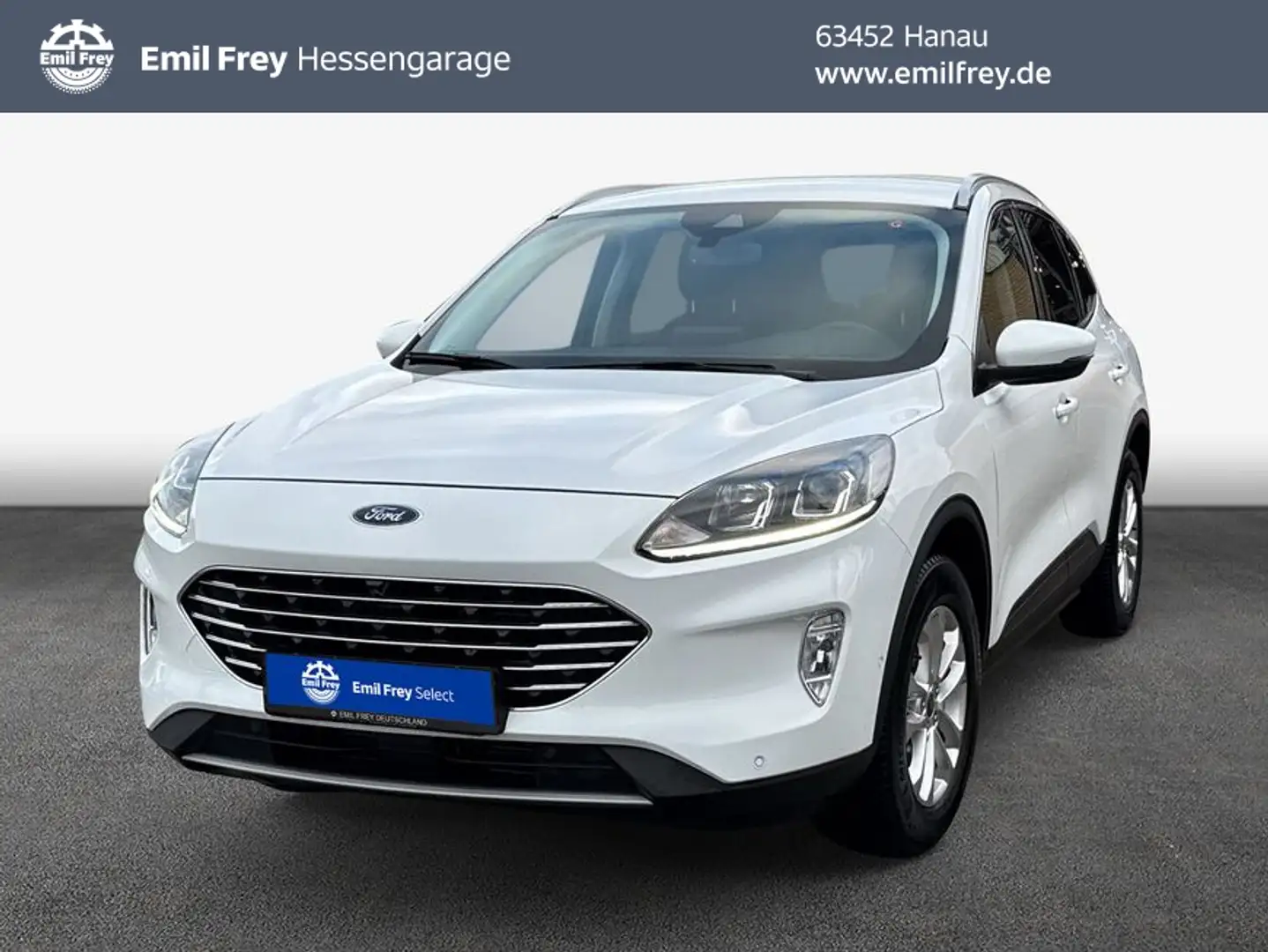 Ford Kuga 2.5 Duratec FHEV 4x4 TITANIUM Blanc - 1