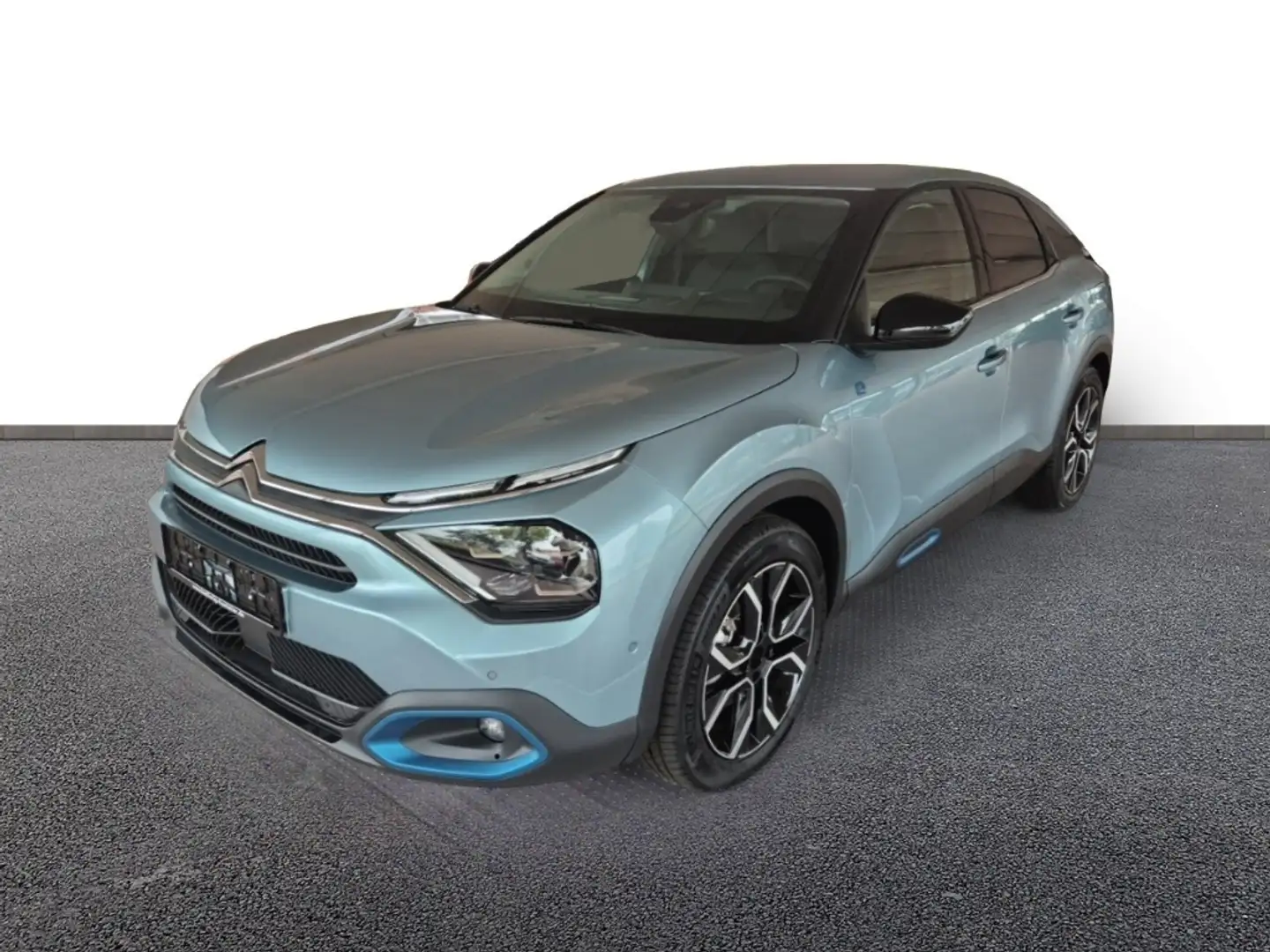 Citroen E-C4 Electric 50kWh Shine 11kW-Charger Navi Blau - 2