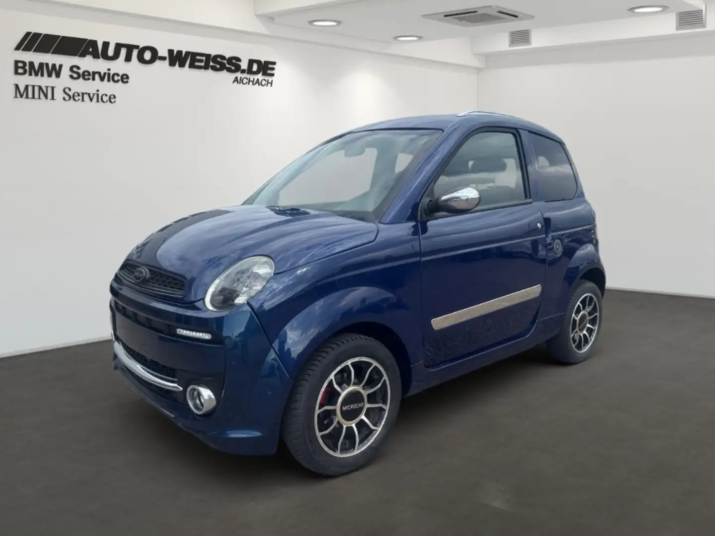 Microcar M.Go M.Go Plus DCI+KLIMA+Autofahren mit 15 Jahren+ Blau - 1