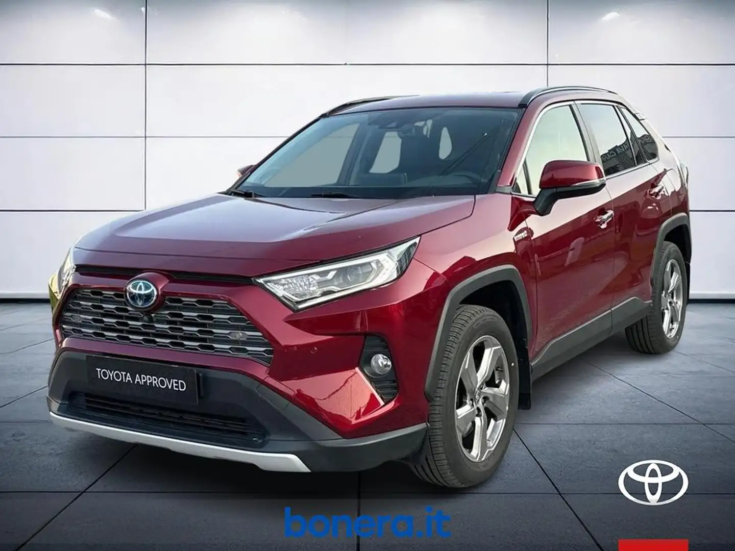 Toyota RAV 4 2.5 vvt-ie hybrid Lounge awd-i e-cvt my19 Червоний - 1