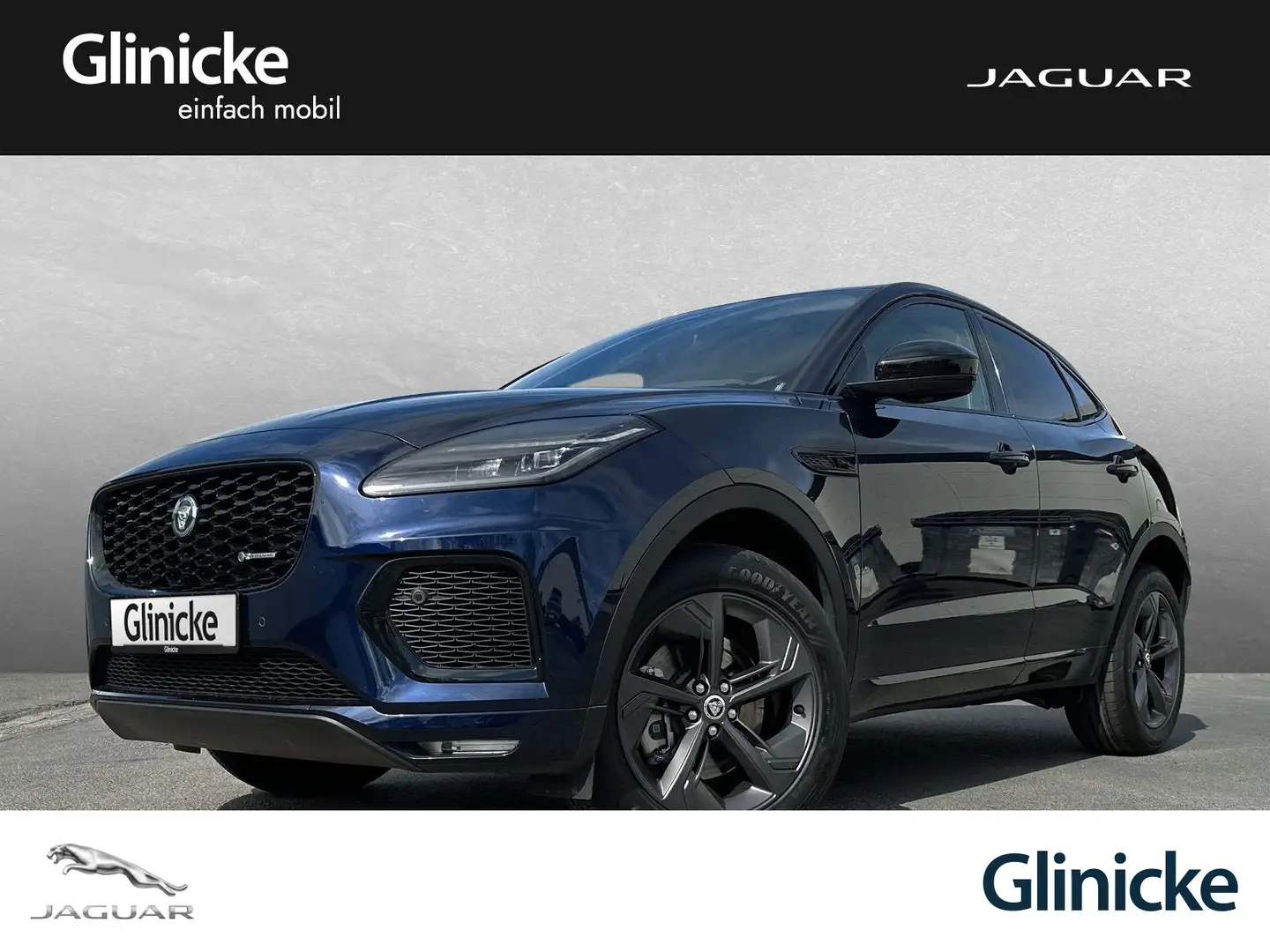 Jaguar E-Pace E-PACE D200 R-Dynamic SE StandHZG BlackPack 19" Blau - 1