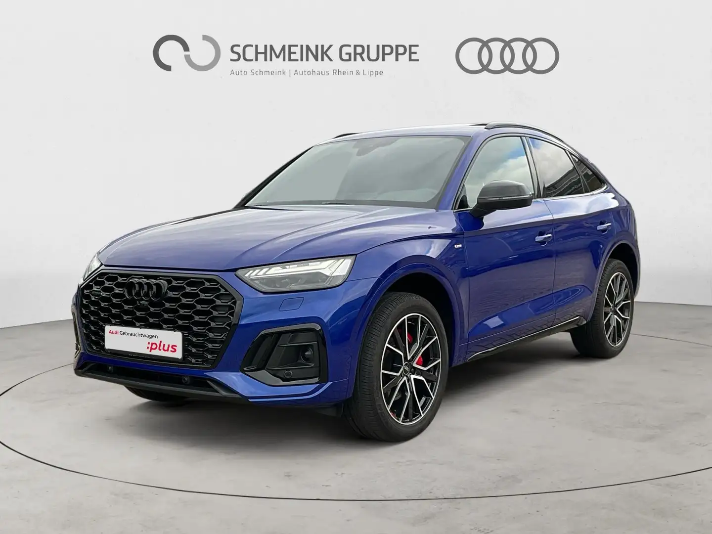 Audi Q5 40TDI Sline quattro Standhzg Matrix Blau - 2