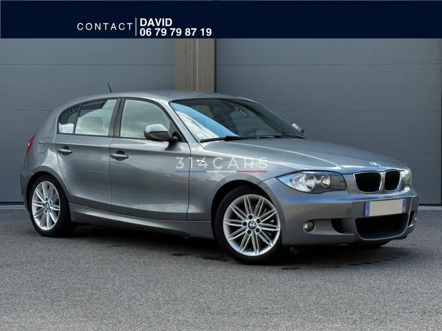 BMW 118 SERIE 118d 143 cv Pack M Sport Design LCI Gris - 1
