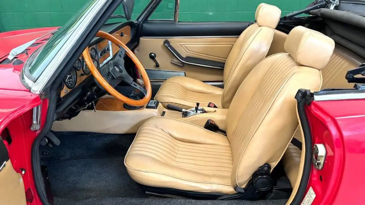 Fiat 124 Spider USA AMERICA - CONSERVATA - Pronta all'uso, foto 8