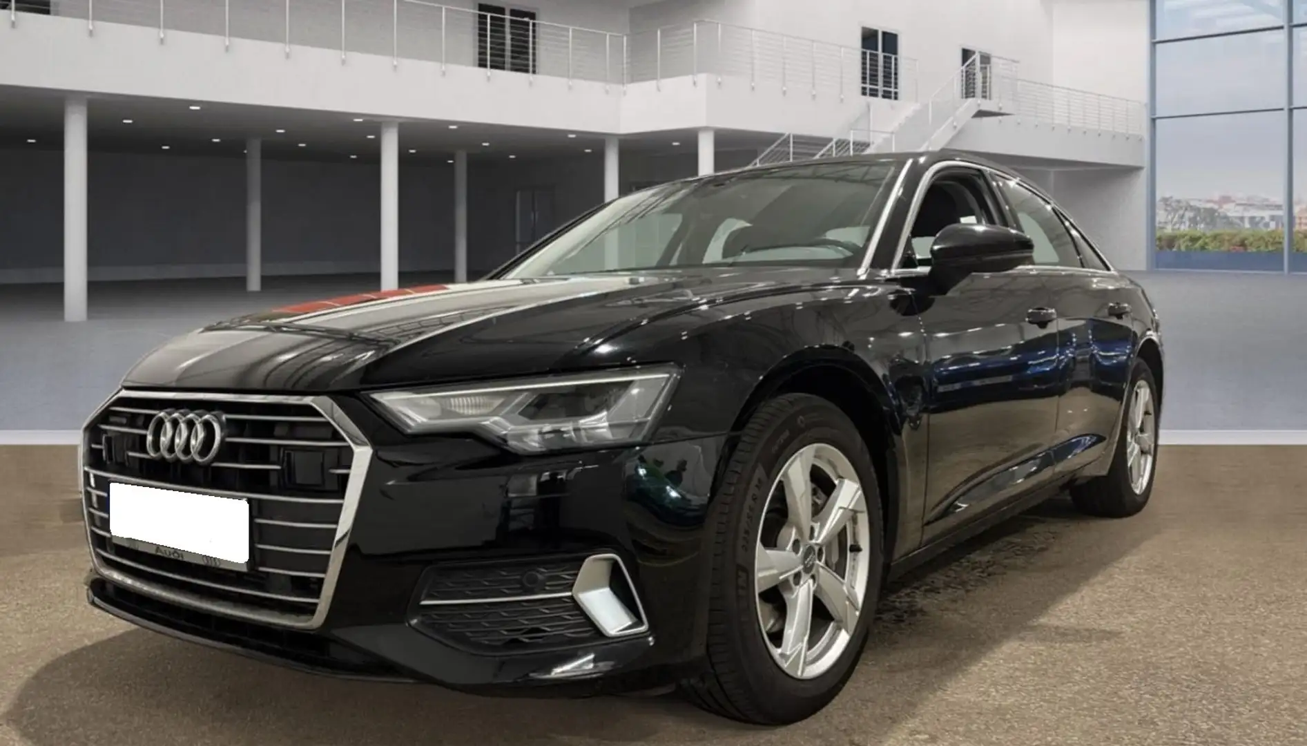 Audi A6 45 TFSI quattro Sport AHK NAVI ACC LED Standheizg. Schwarz - 1
