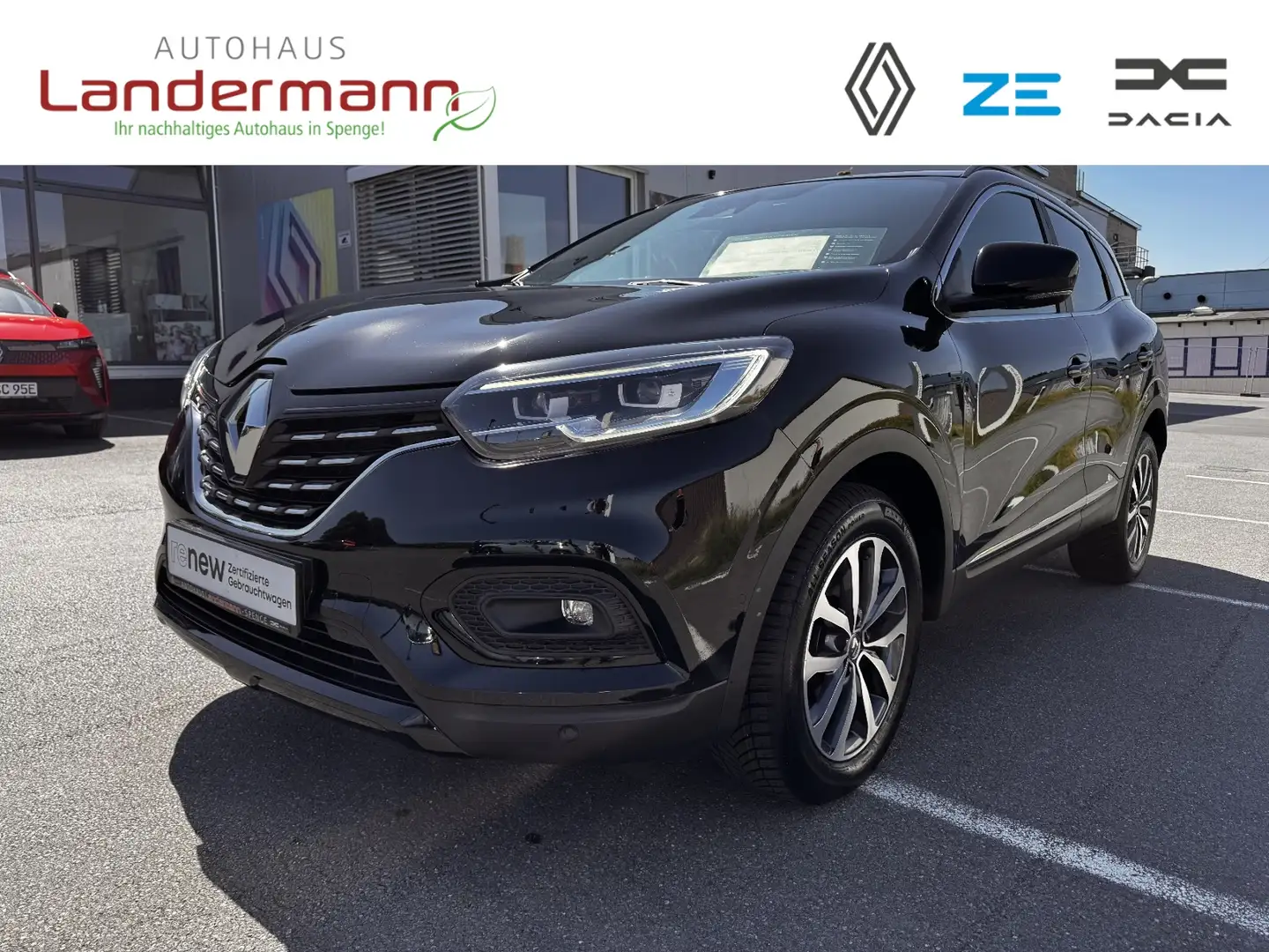 Renault Kadjar BLACK EDITION TCE 140 EDC BOSE+LEDER+RFK Schwarz - 1