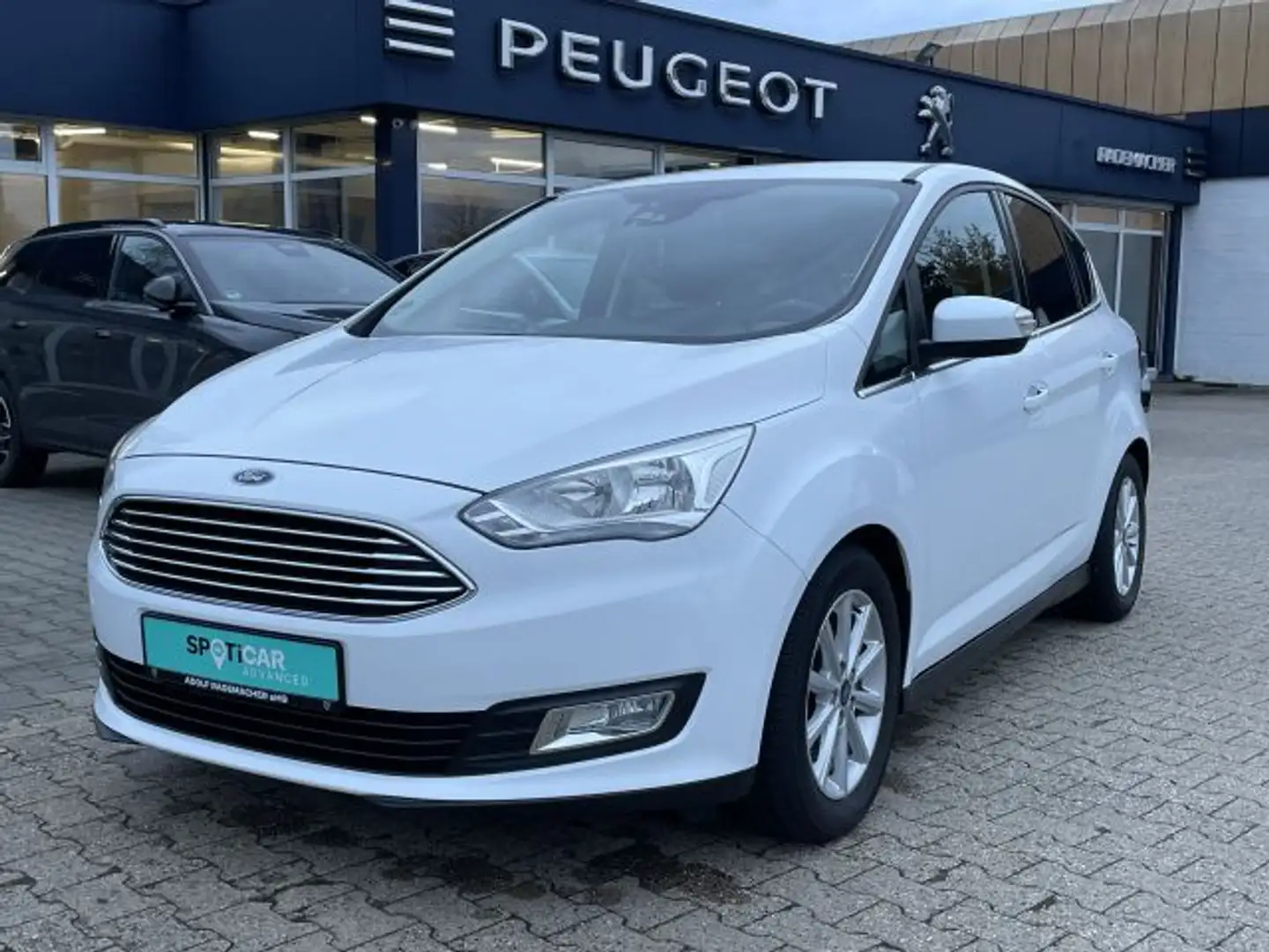 Ford C-Max 1.0 EcoBoost Start-Stopp-System Titanium Blanc - 1