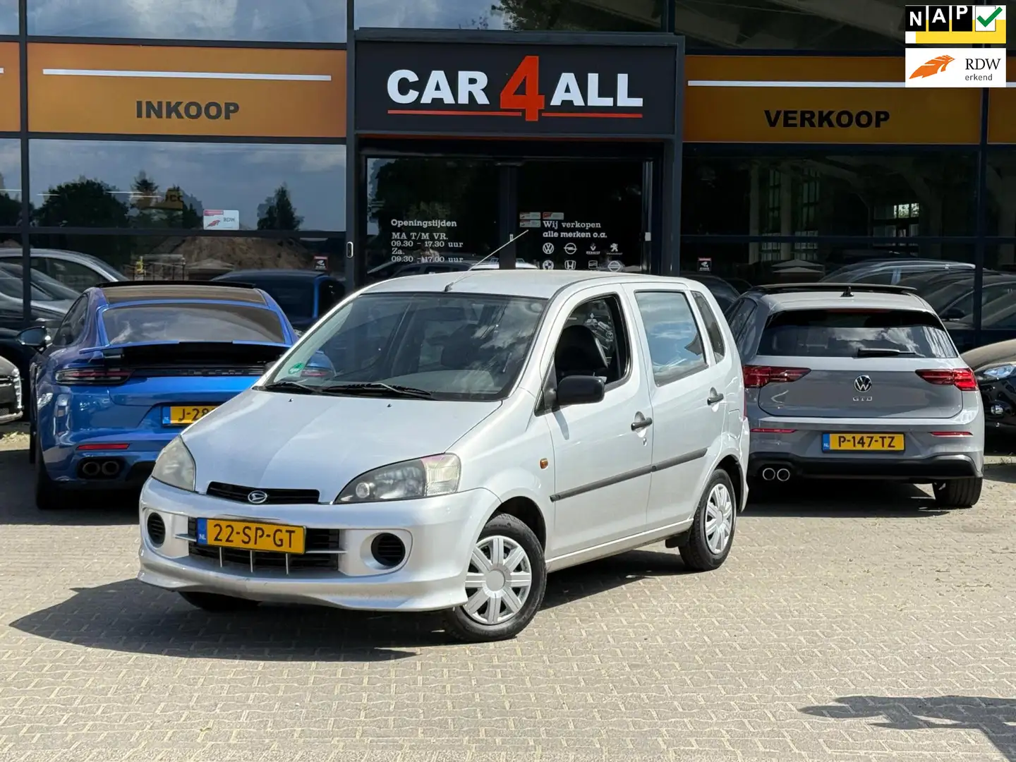 Daihatsu YRV Young RV 1.0-12V STi APK 24-03-2026/ELEKRAMEN/STUU Gri - 1