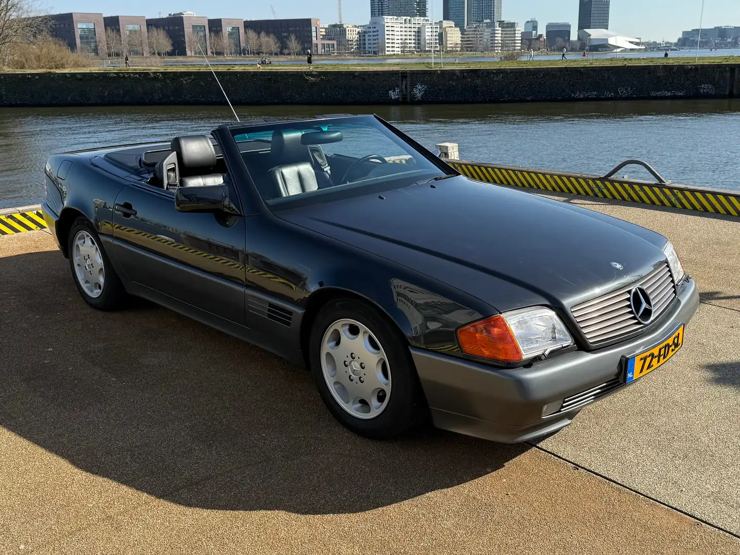 Mercedes-Benz SL 320 SL 320 - volledig onderhoudshistorie!! Siyah - 1