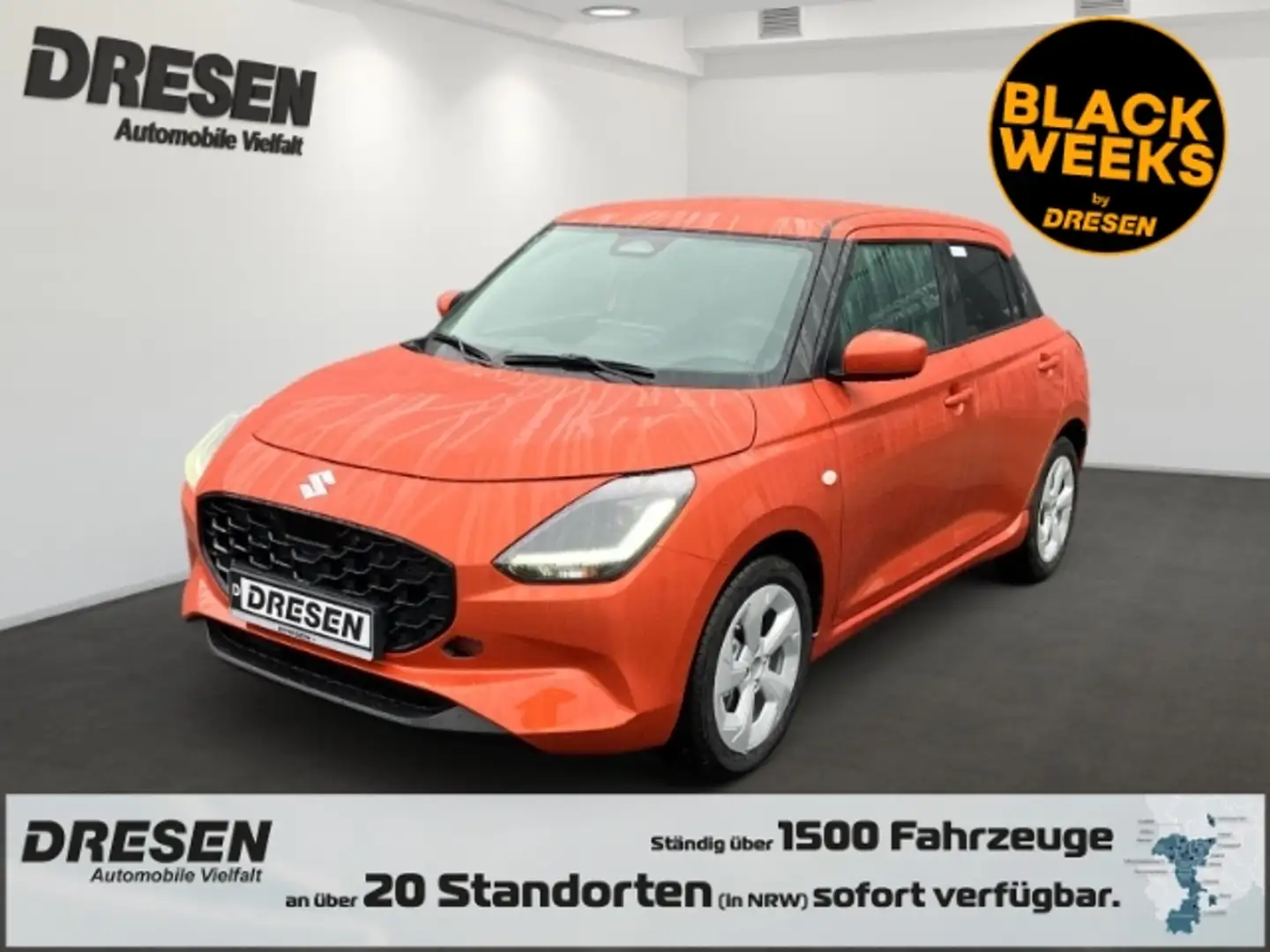 Suzuki Swift 1.2 COMFORT Navi CarPlay Tempomat 5 Jahre Garantie Orange - 1