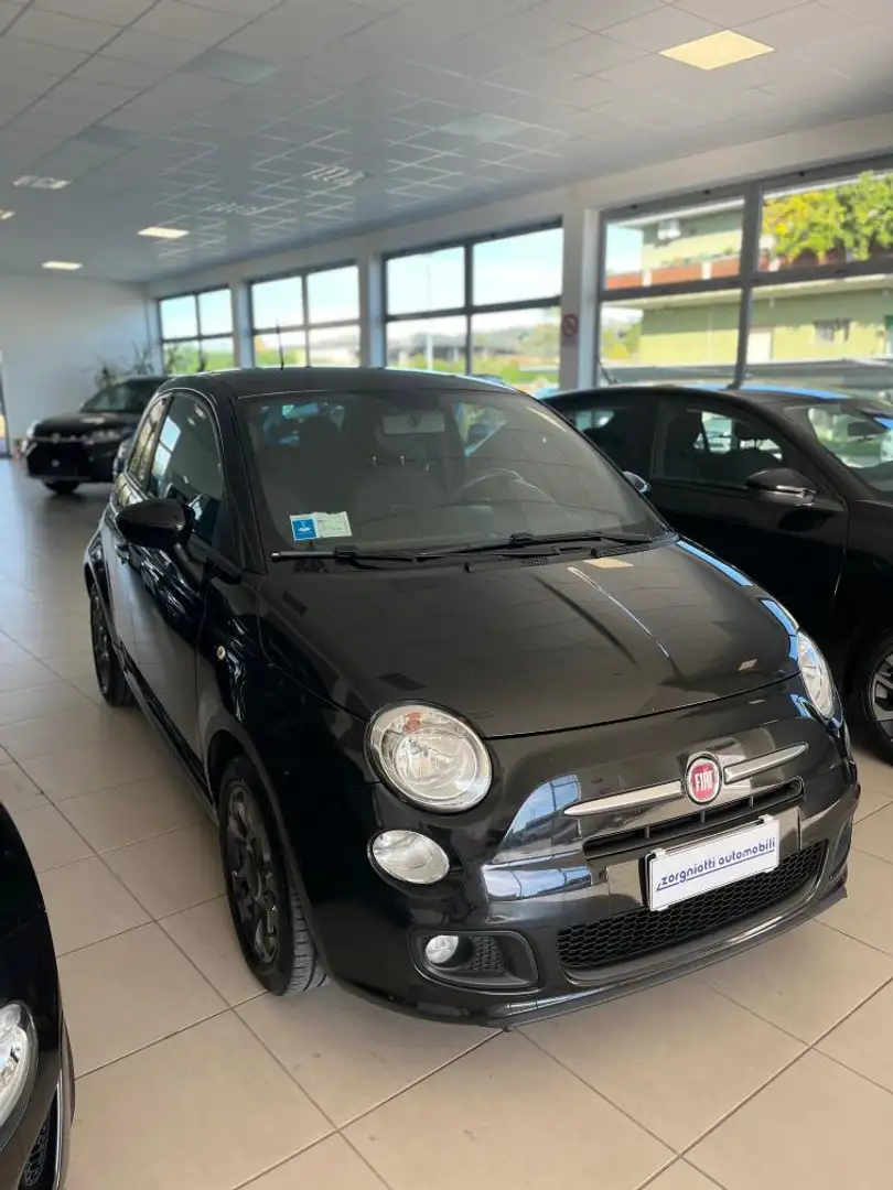 Fiat 500 1.2 S 69cv E6 Noir - 2