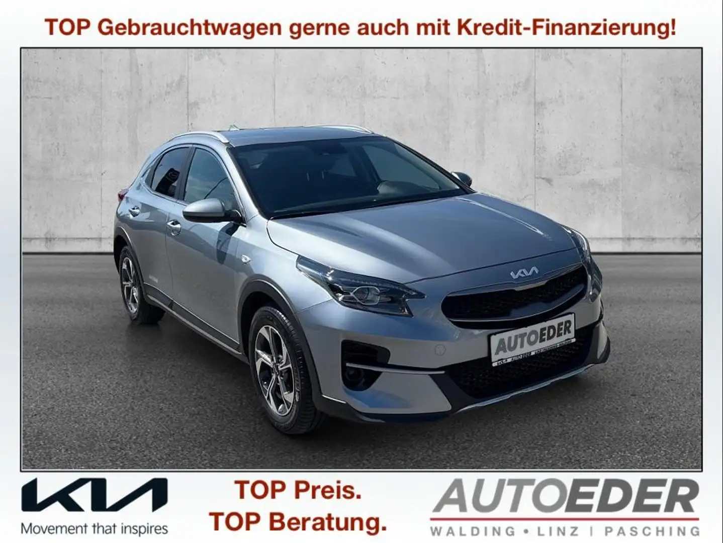 Kia XCeed Xceed 1,5 TGDI GPF Silber Šedá - 1