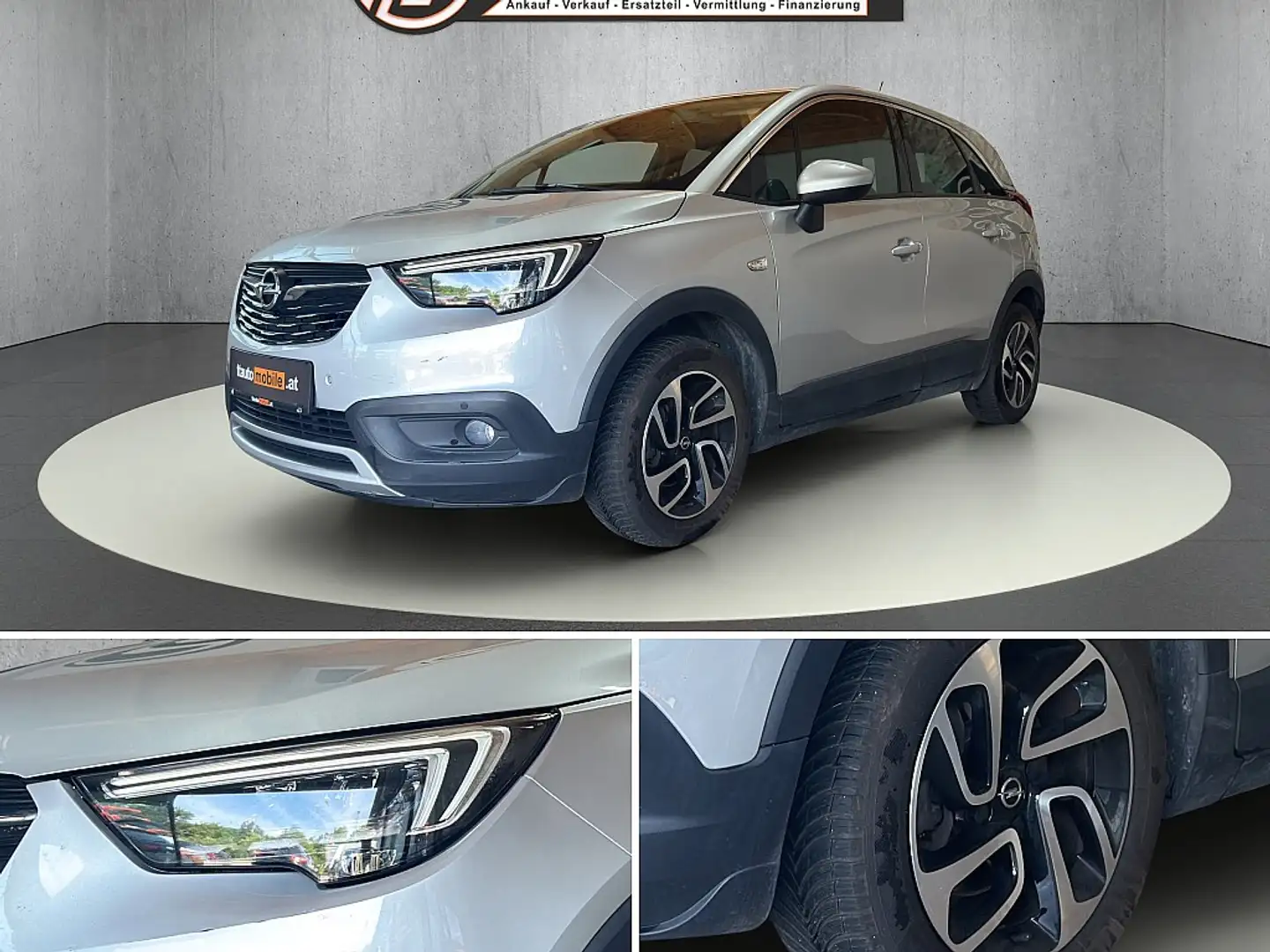 Opel Crossland X 1,2 Turbo ECOTEC Direct Inj. Innovation St./St Grau - 2