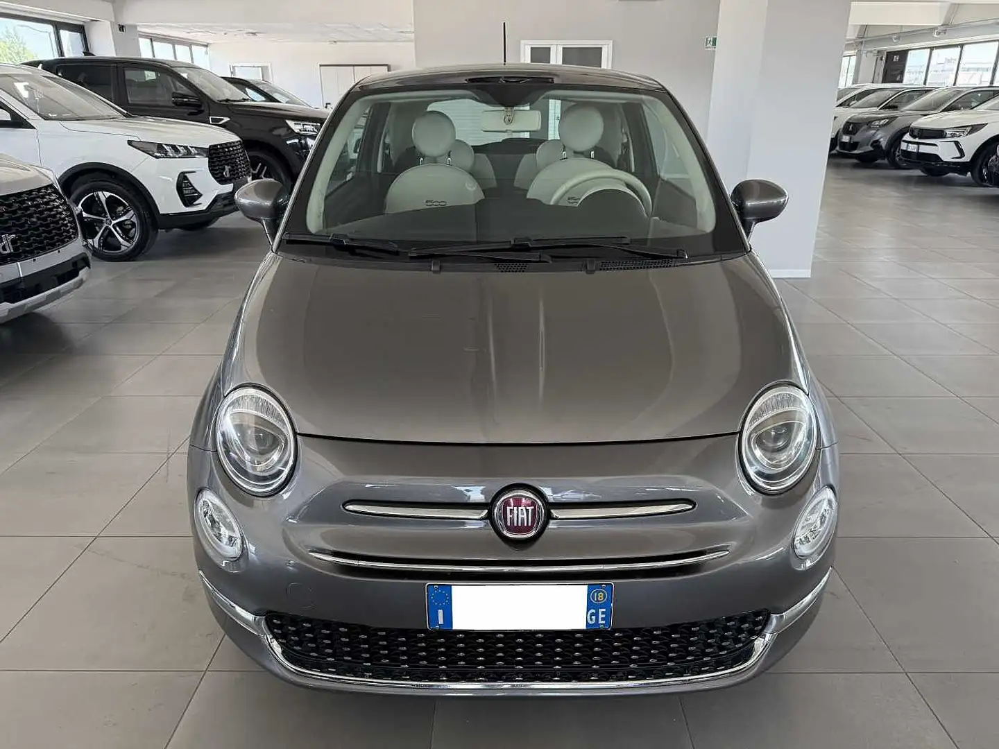 Fiat 500 1.2 Lounge Grigio - 2