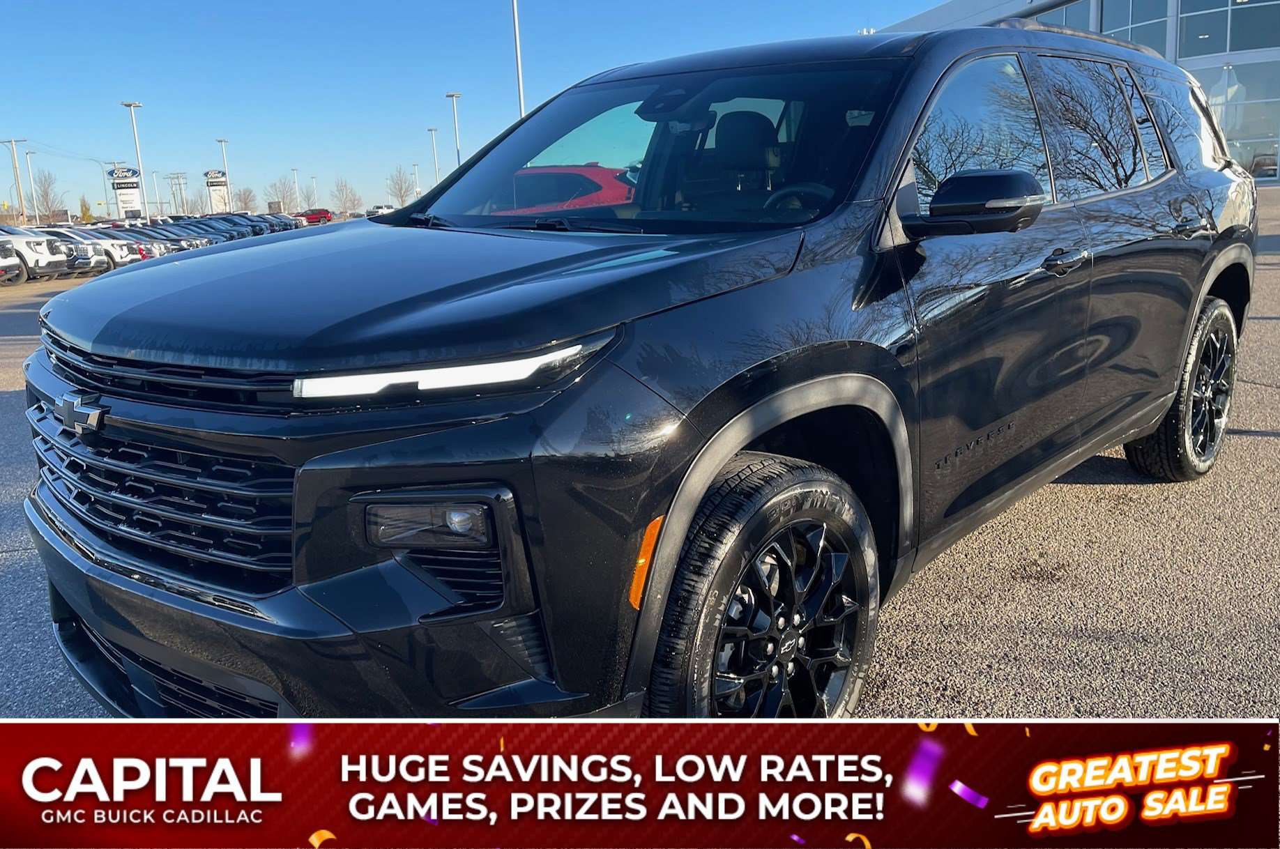 2026 Chevrolet Traverse LT AW|Midnight Edition|Leather|Surround Vision