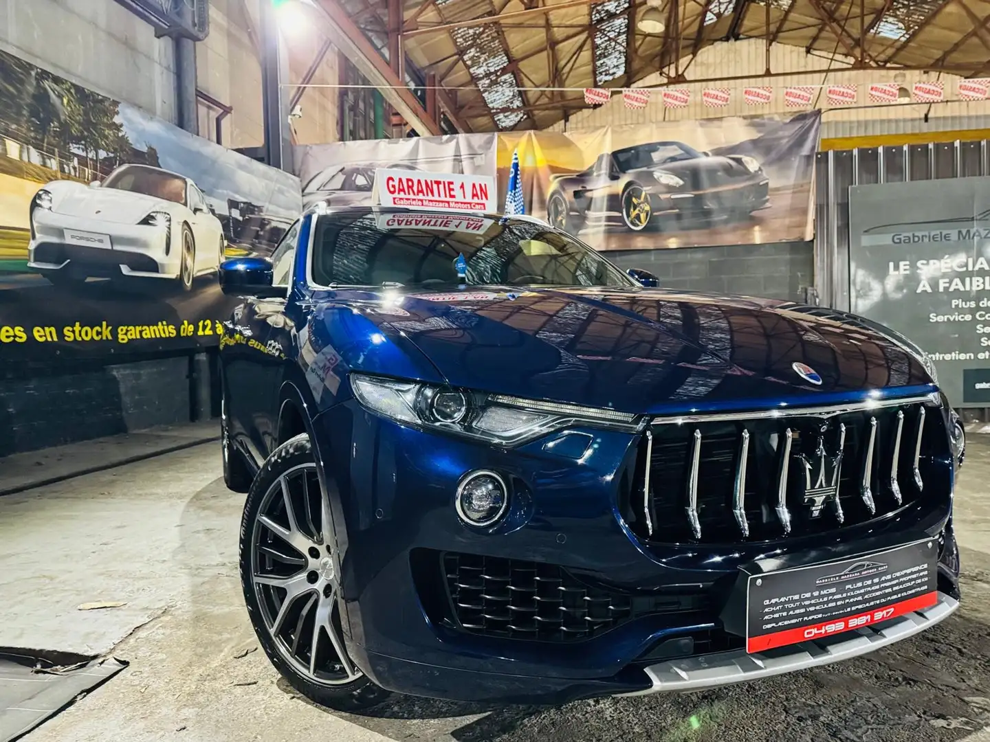 Maserati Levante 3.0V6 Turbo Pano - Cuir - J.A - LED - Camera - GPS Noir - 2