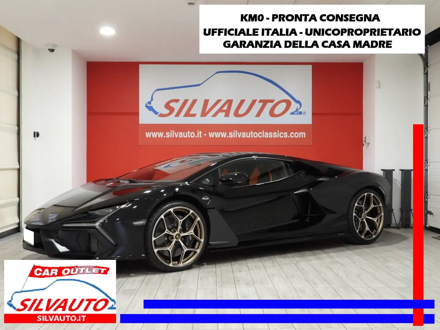 Lamborghini Revuelto 6.5 V12 HPEV - PRONTA CONSEGNA – KM0 (2024) Чорний - 1
