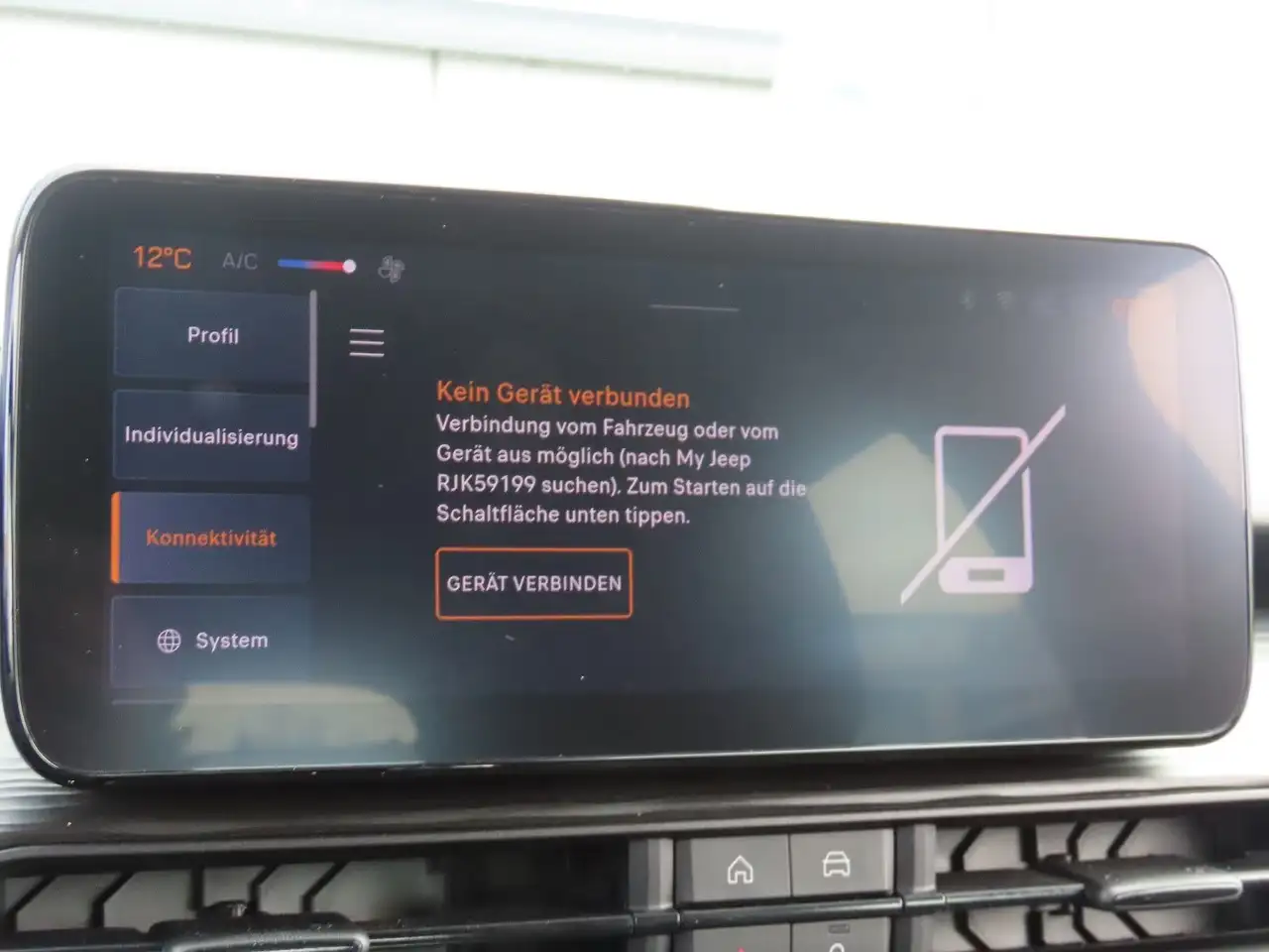 Jeep Avenger 1.2 GSE T3 GDI Klimaanlage CarPlay 12