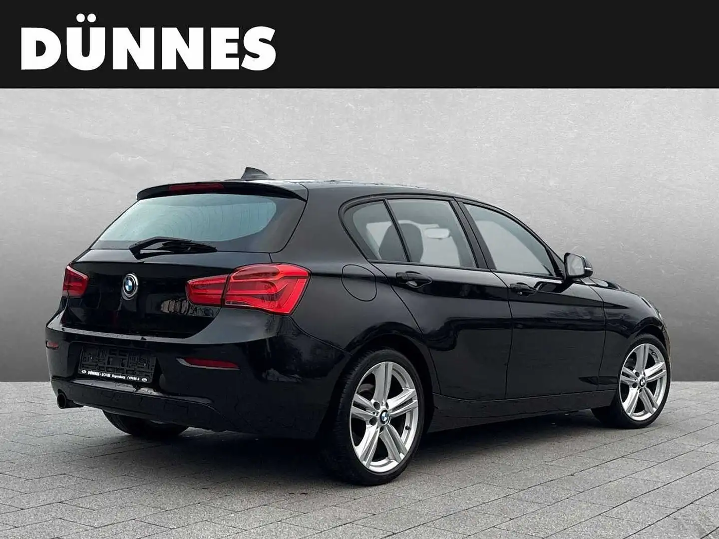 BMW 118 i Advantage Schwarz - 2