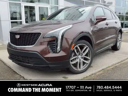 Red 2022 Cadillac XT4 SUV / Crossover Four-Wheel Drive Automatic