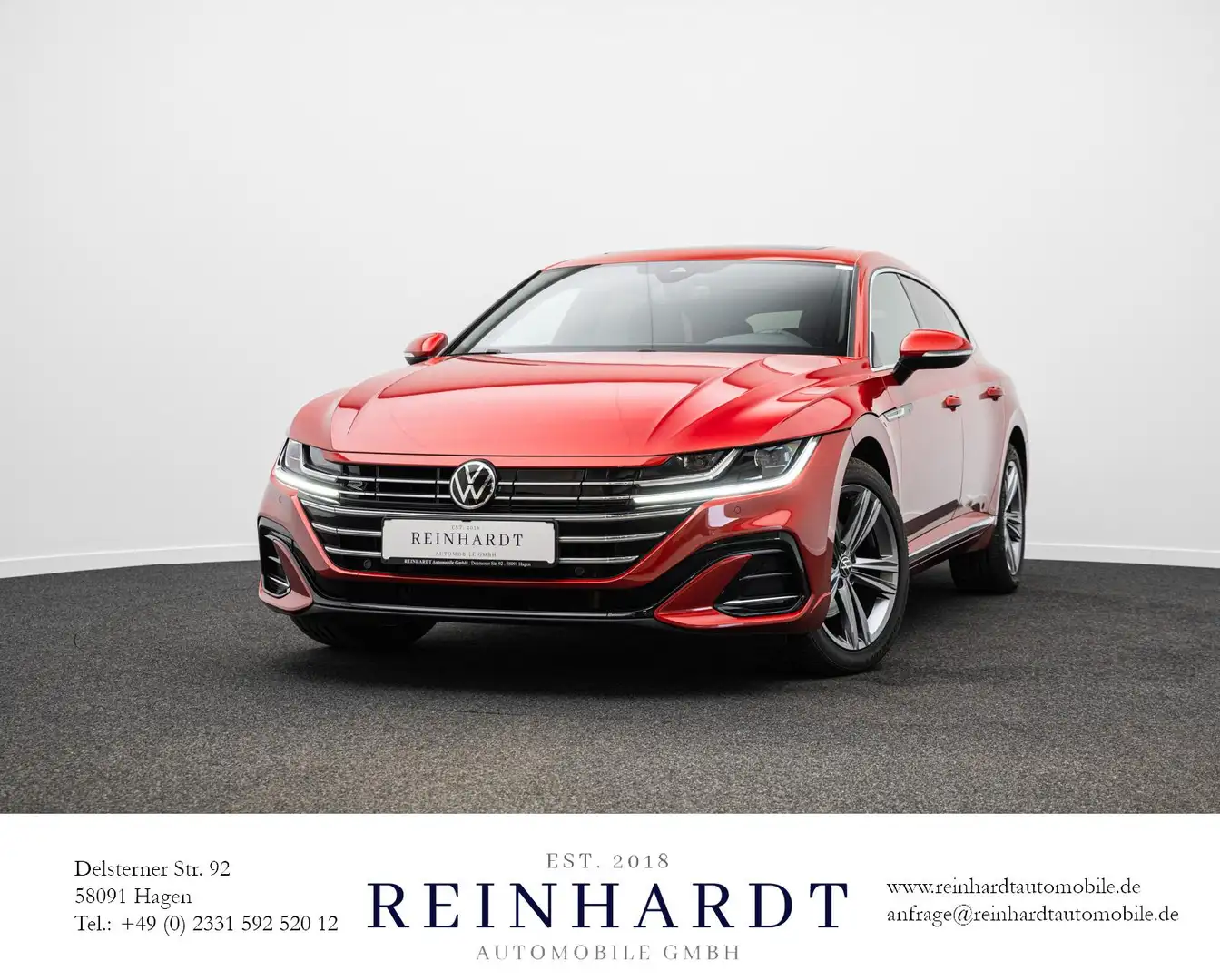 Volkswagen Arteon SHOOTING BRAKE 1.4TSi eHYBRID R-LINE/PANO Rot - 1
