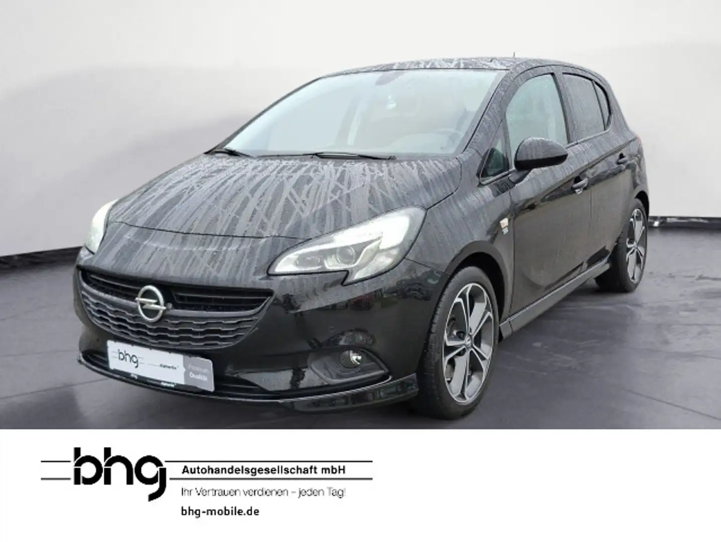 Opel Corsa 1.4 Turbo Bi-Xenon Kamera Klimaautomatik Schwarz - 1