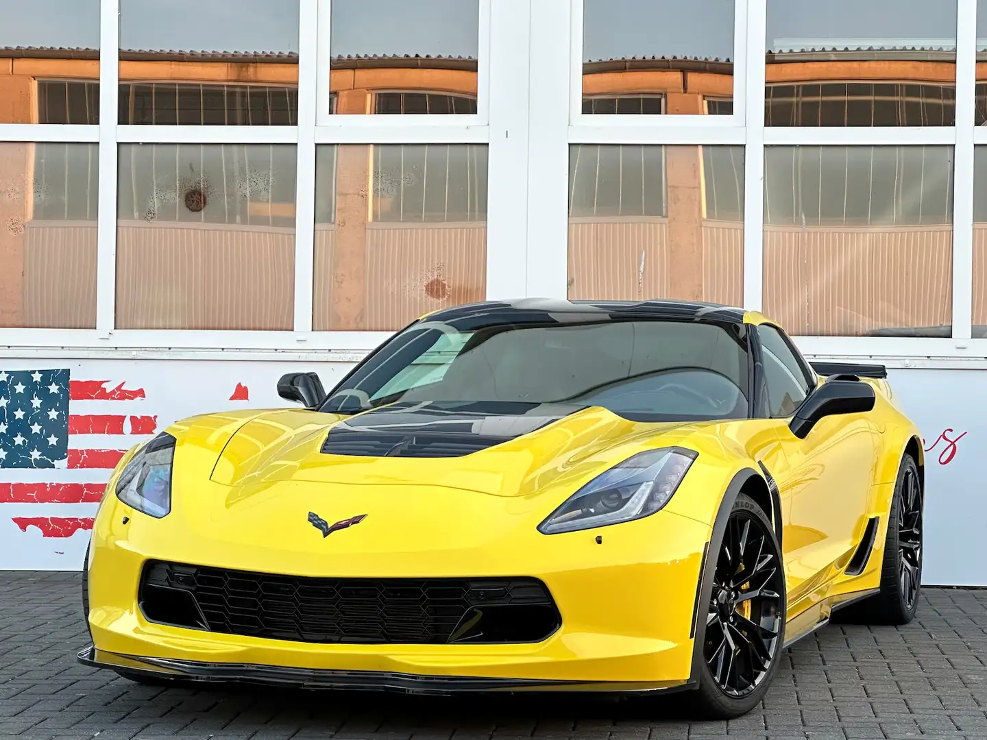 Corvette C7 Z06 LT4 2LZ Carbon Paket Service neu Gelb - 1