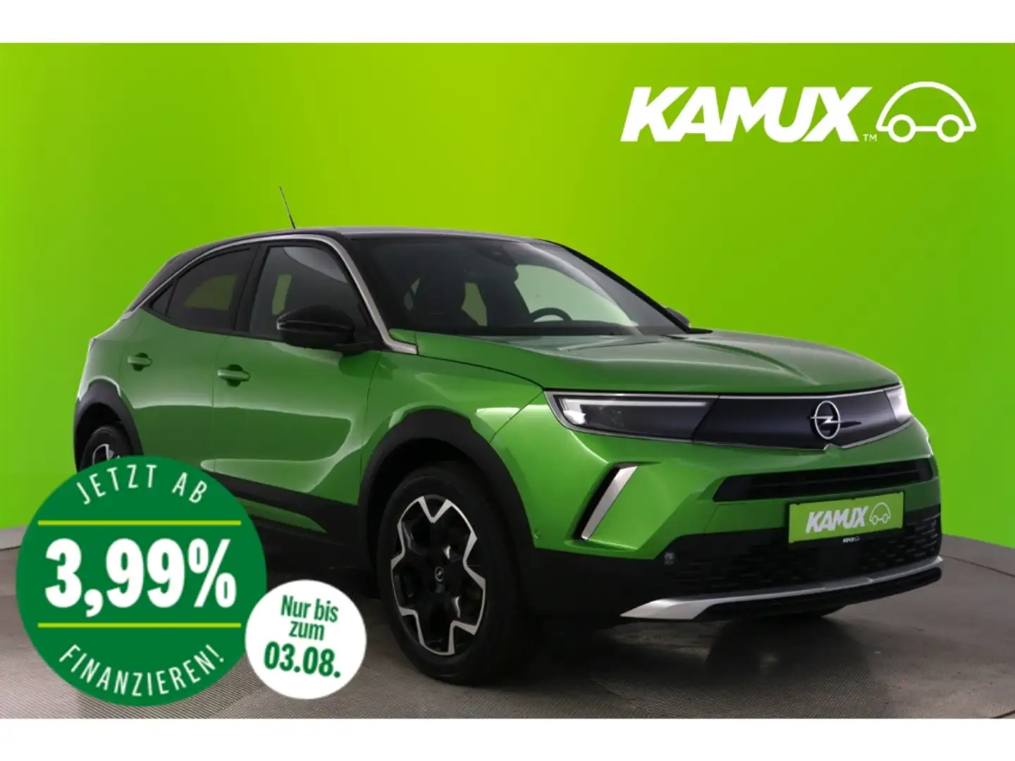 Opel Mokka 1.2T Aut.Ultimate+LED+CARPLAY+KAMERA+SHZ Grün - 1